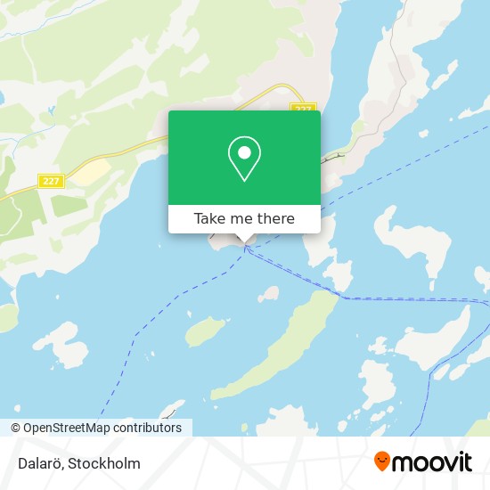 Dalarö map