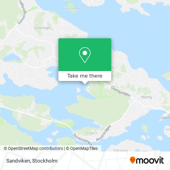 Sandviken map