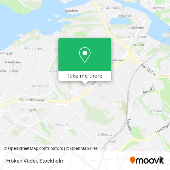 Fröken Väder map