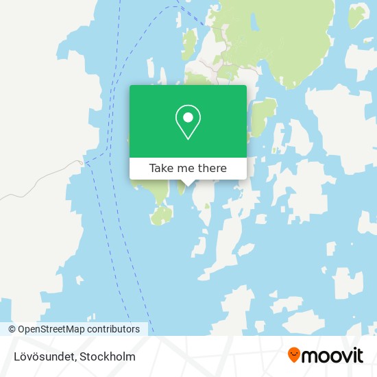 Lövösundet map