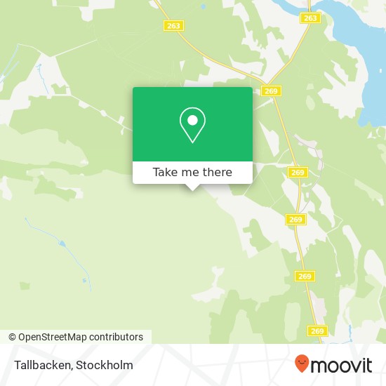 Tallbacken map