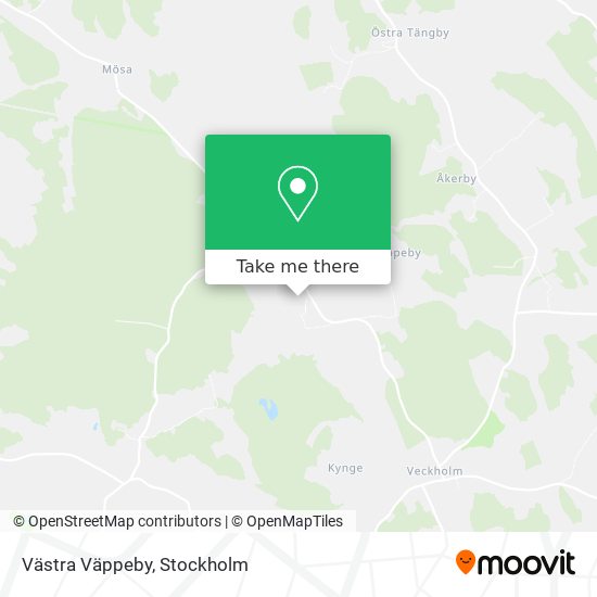 Västra Väppeby map