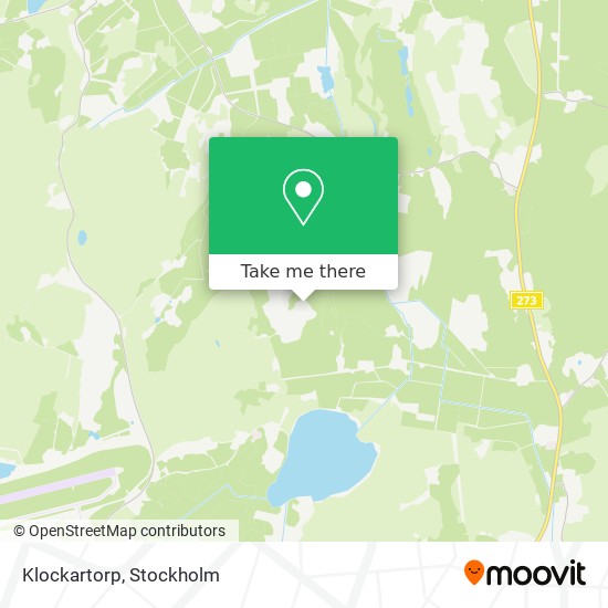 Klockartorp map