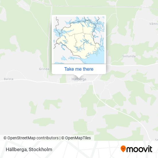 Hällberga map