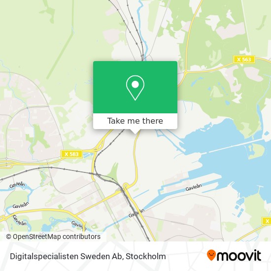 Digitalspecialisten Sweden Ab map