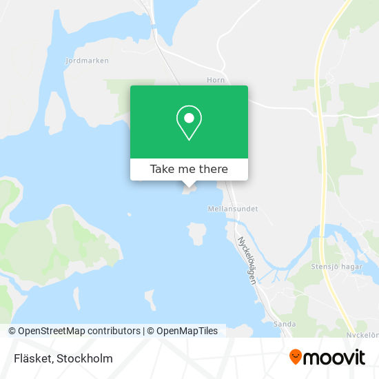 Fläsket map