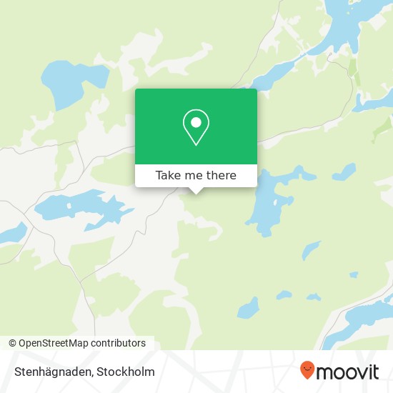 Stenhägnaden map