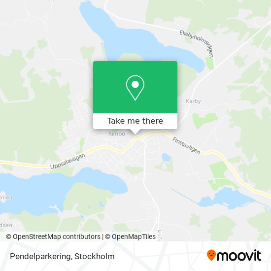 Pendelparkering map