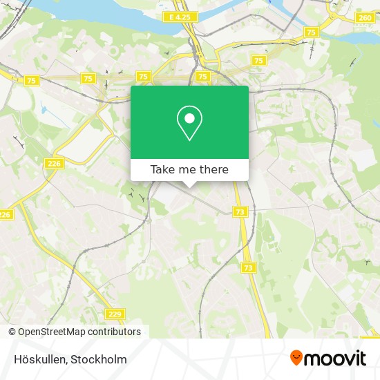 Höskullen map