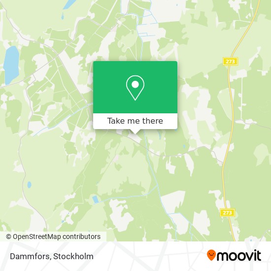 Dammfors map