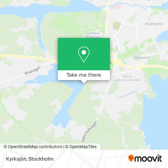 Kyrksjön map