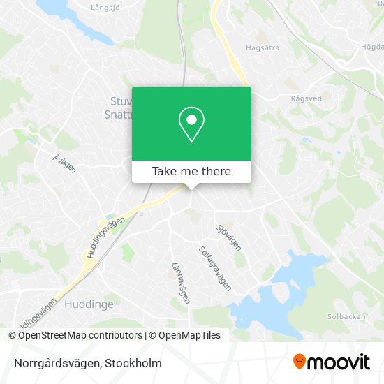 Norrgårdsvägen map