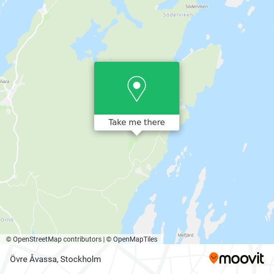 Övre Åvassa map