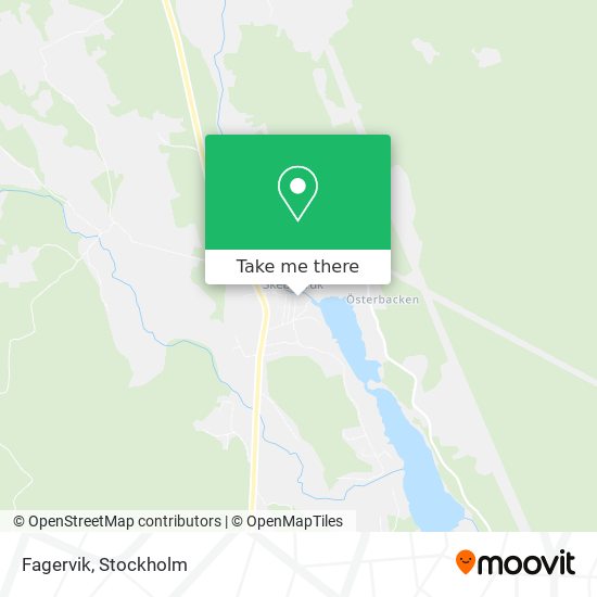 Fagervik map