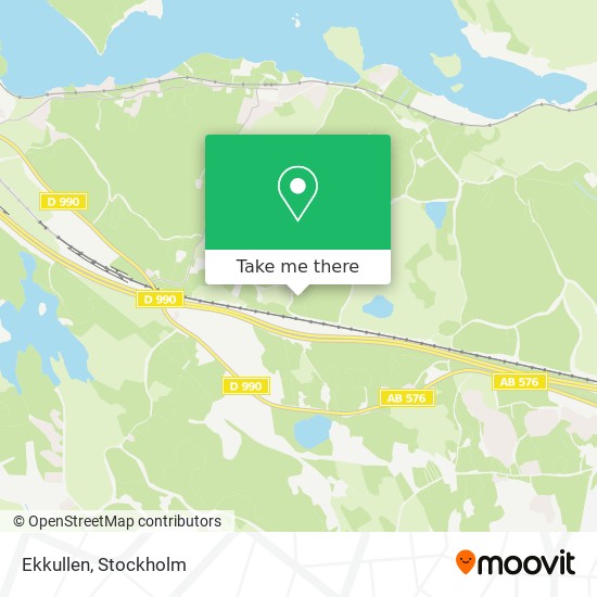 Ekkullen map