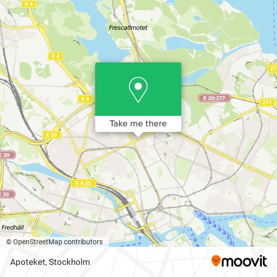 Apoteket map