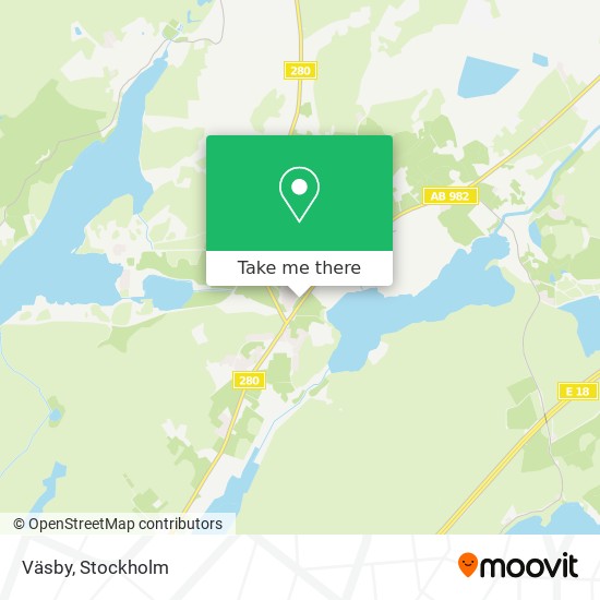 Väsby map