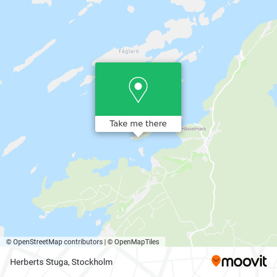 Herberts Stuga map