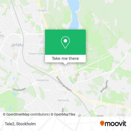 Tele2 map