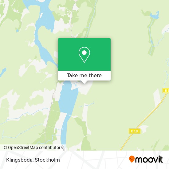 Klingsboda map