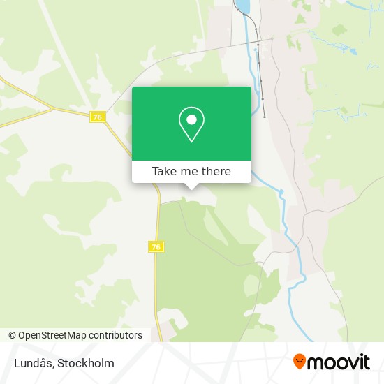 Lundås map