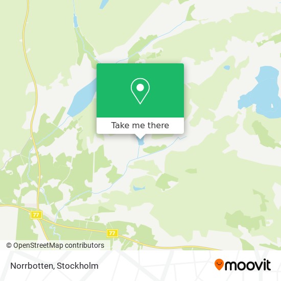 Norrbotten map