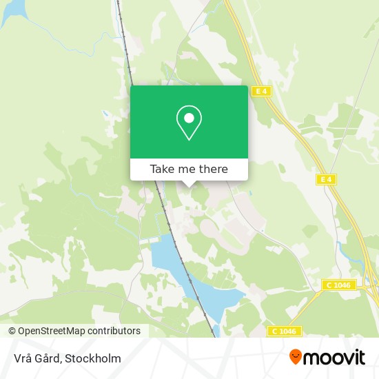 Vrå Gård map