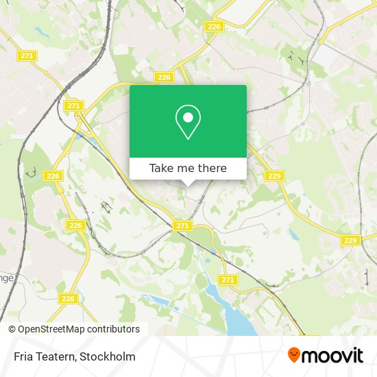 Fria Teatern map