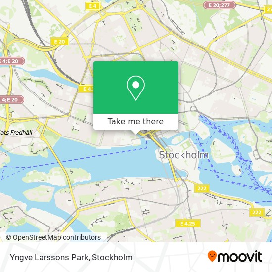 Yngve Larssons Park map