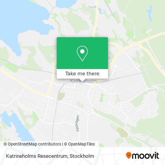 Katrineholms Resecentrum map