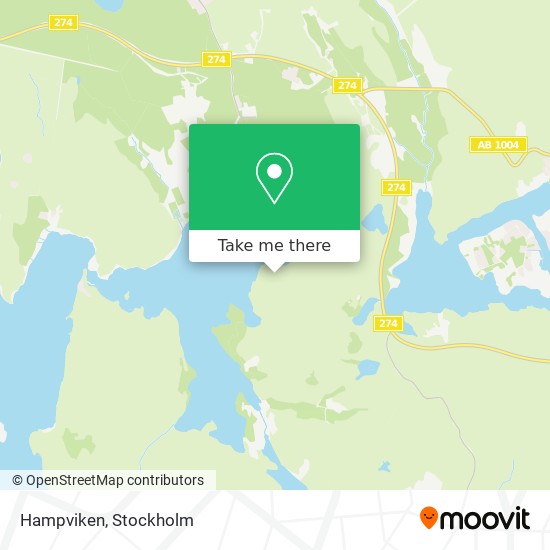 Hampviken map