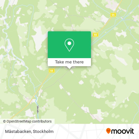 Måstabacken map