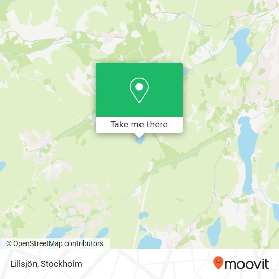 Lillsjön map