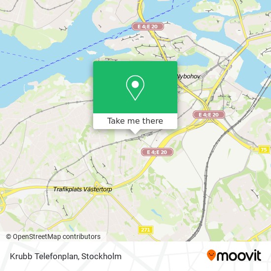 Krubb Telefonplan map