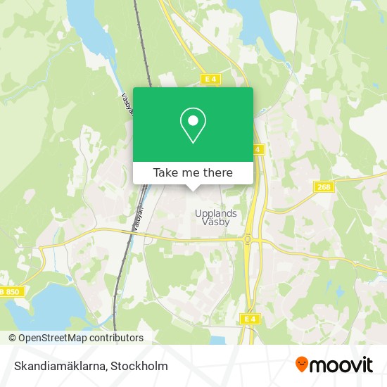 Skandiamäklarna map