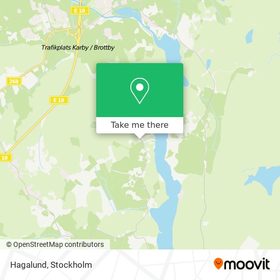 Hagalund map