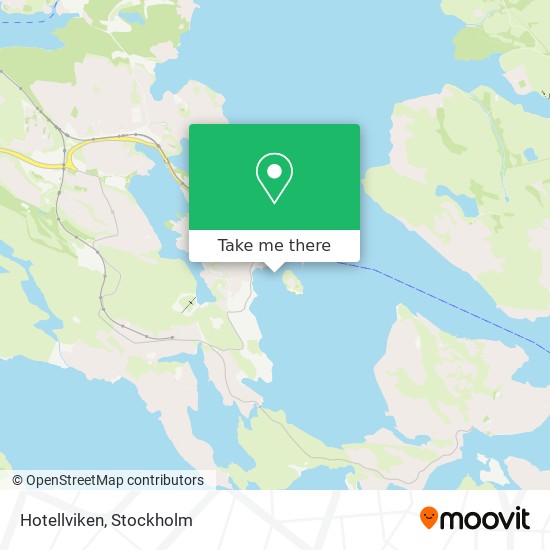 Hotellviken map