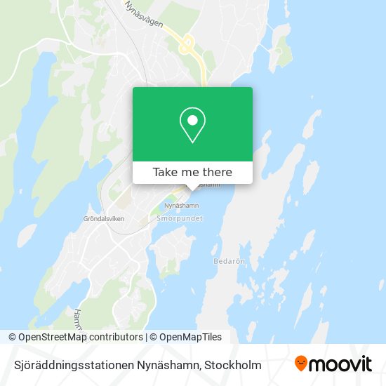 Sjöräddningsstationen Nynäshamn map