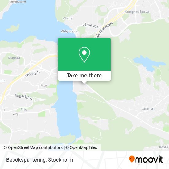 Besöksparkering map