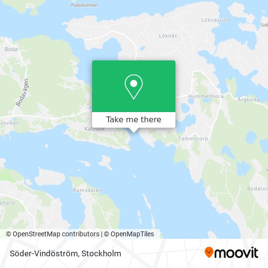 Söder-Vindöström map