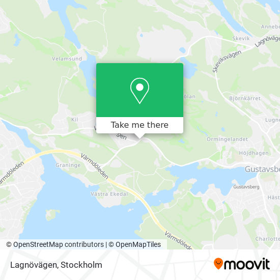 Lagnövägen map