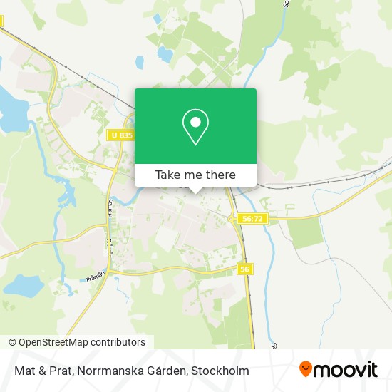 Mat & Prat, Norrmanska Gården map