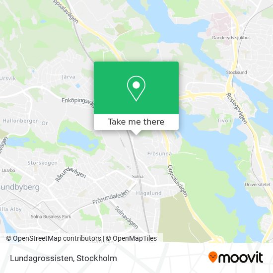 Lundagrossisten map