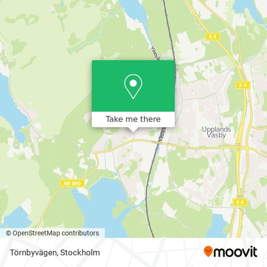 Törnbyvägen map