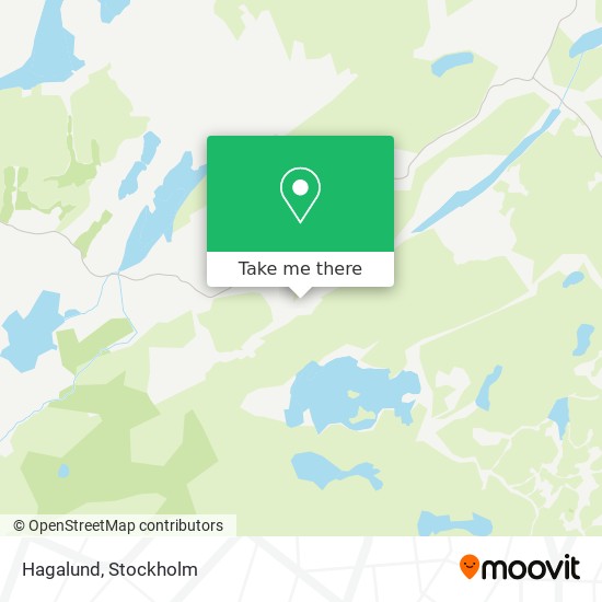 Hagalund map