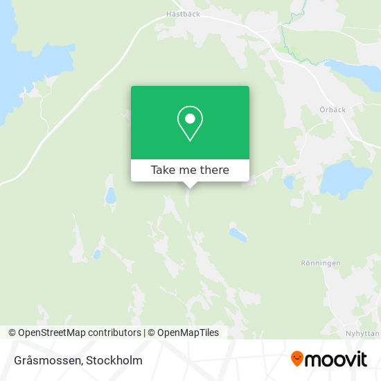 Gråsmossen map