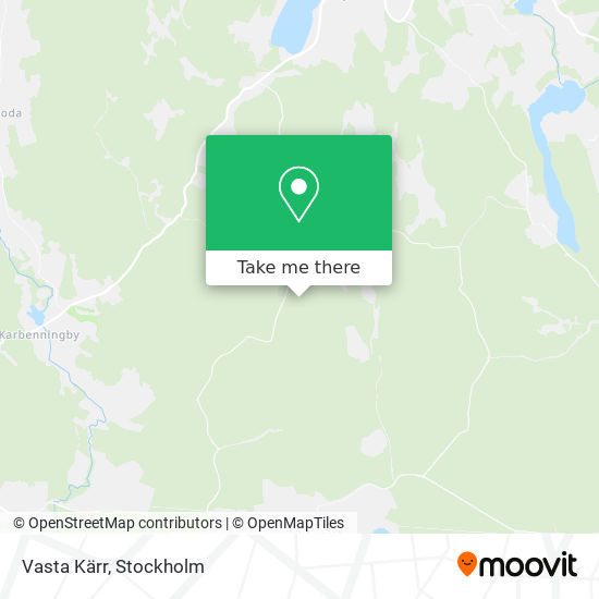 Vasta Kärr map