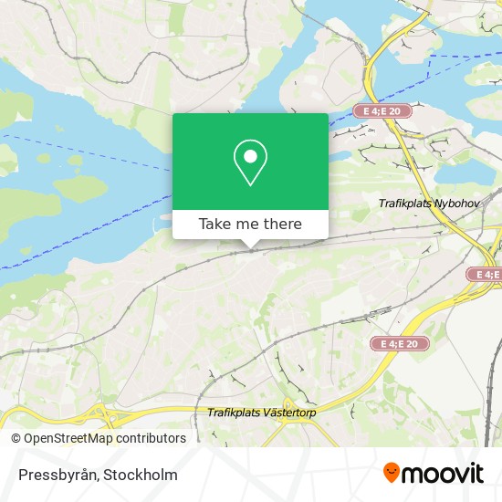 Pressbyrån map