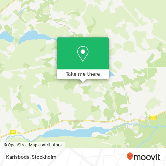 Karlsboda map