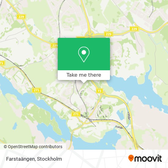 Farstaängen map